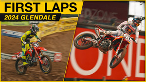 2024 Glendale Supercross First Laps
